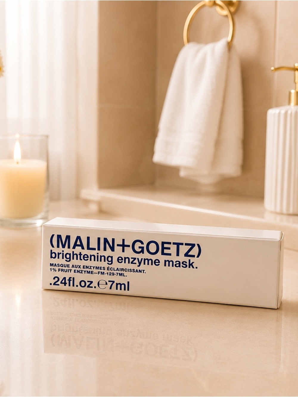 MALIN+GOETZ Brightening Enzyme Mask — White